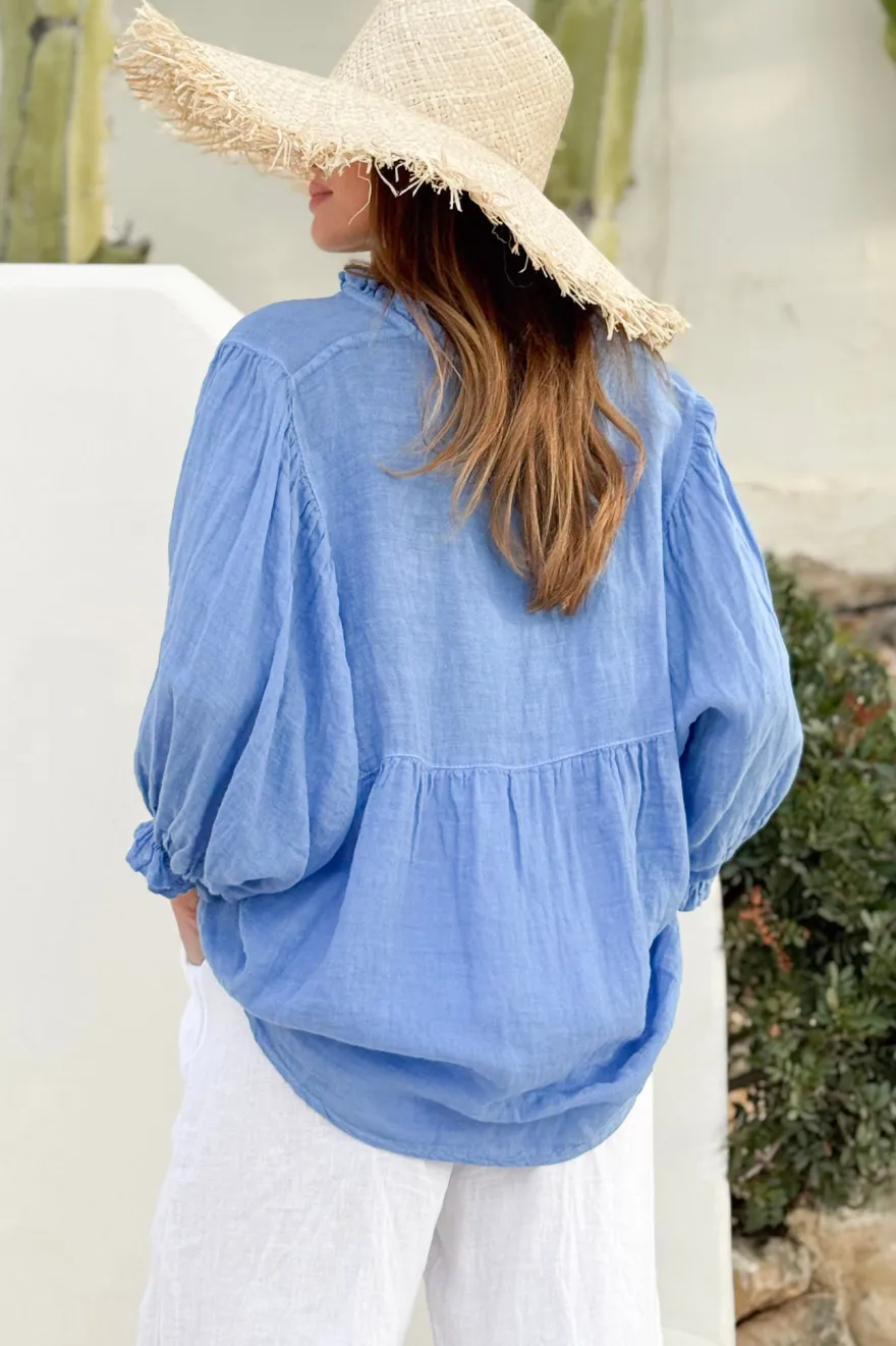 Alice pellavapaita, heavenly blue