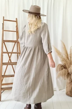 Almira pellavamekko, natural