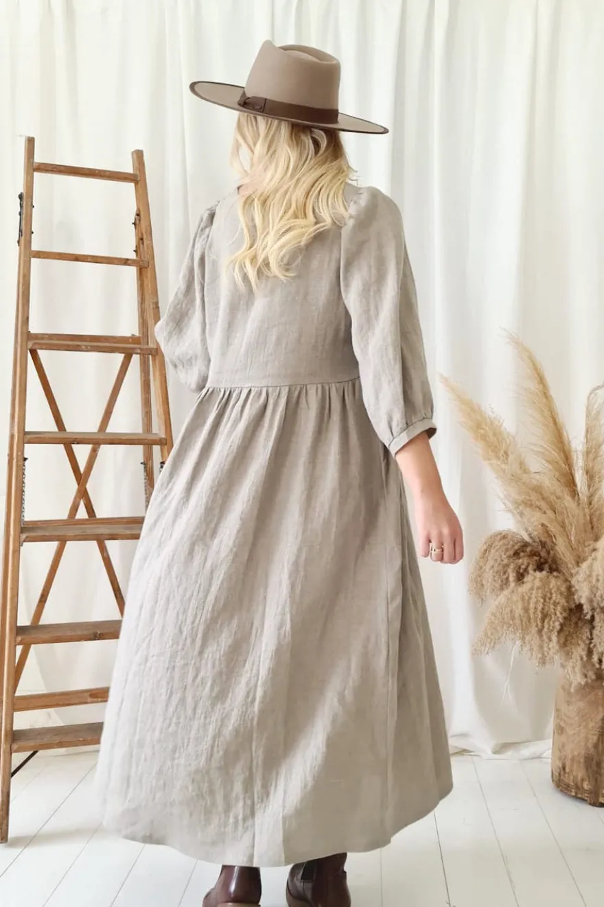 Almira pellavamekko, natural