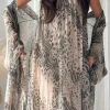 Alyssa silkkiviskoosimekko, soft leo print