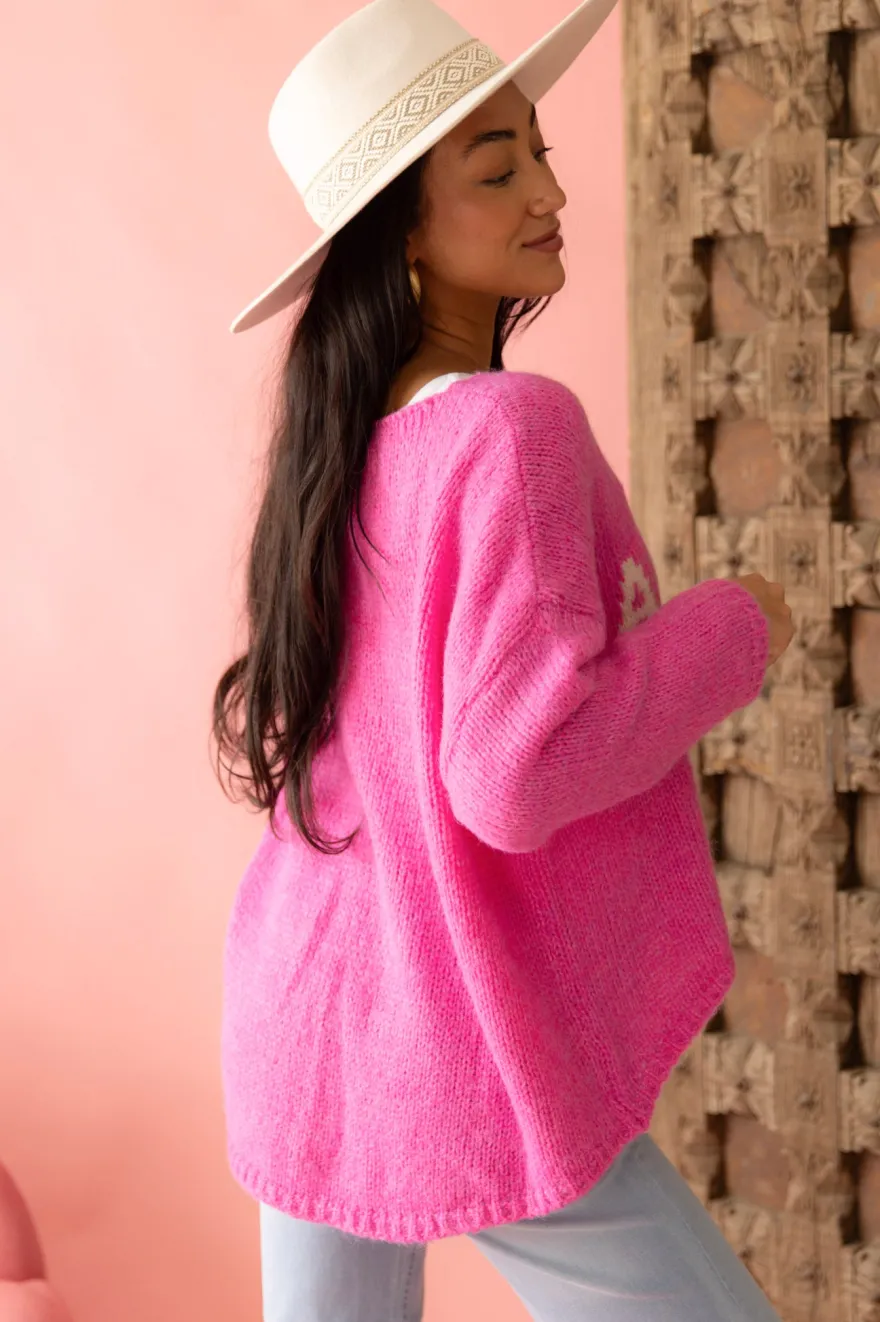 Amour neule, pink