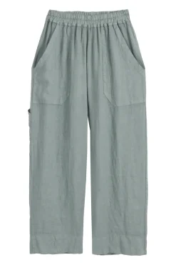 Baggy pellavahousut, camo