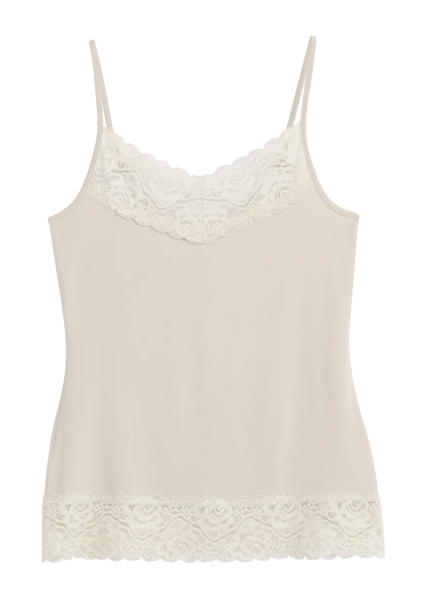 Bamboo Lace Joline toppi, beige