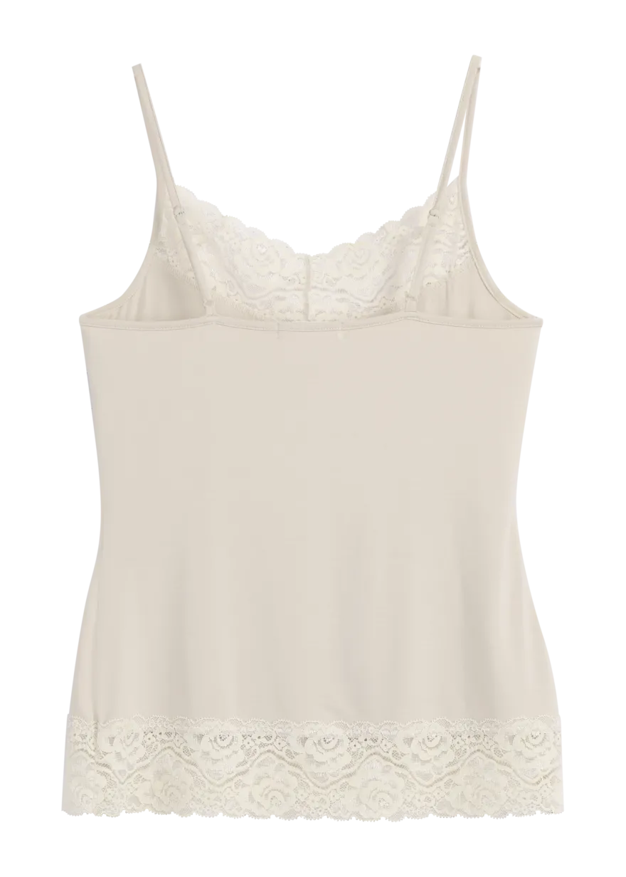 Bamboo Lace Joline toppi, beige