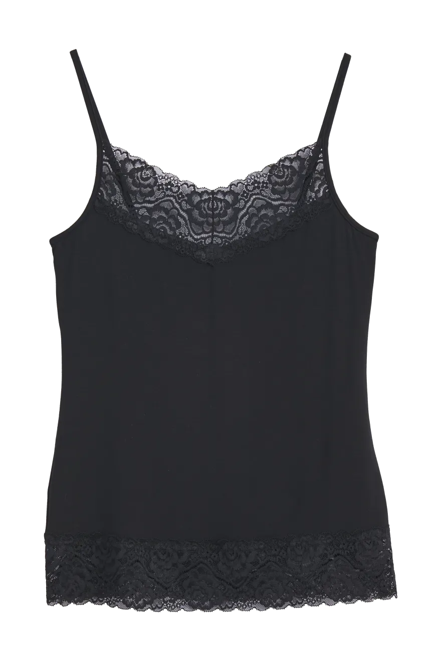 Bamboo Lace Joline toppi, musta