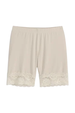 Bamboo Lace pyöräilyshortsit, beige