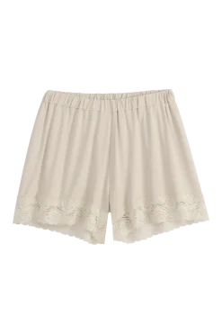 Bamboo Lace shortsit, beige