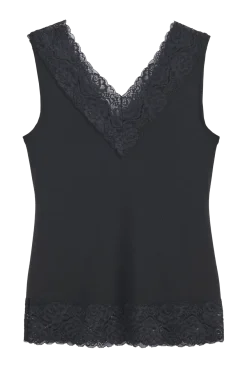 Bamboo Lace Valentine toppi, musta