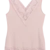 Bamboo Lace Valentine toppi, vaaleanpunainen