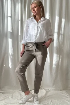 Bengaline joggerit long, taupe