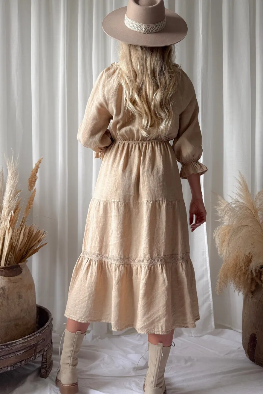 Beth Ellen pellavamekko, safari