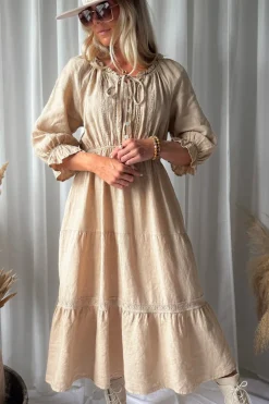 Beth Ellen pellavamekko, safari