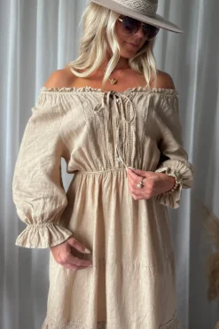 Beth Ellen pellavamekko, safari
