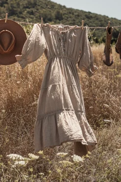 Beth Ellen pellavamekko, safari