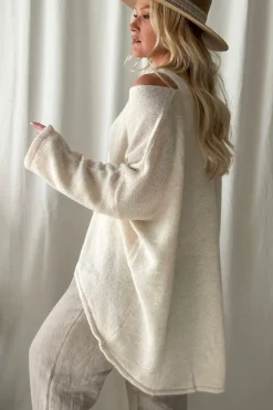 Blaire neule, luonnonvalkoinen