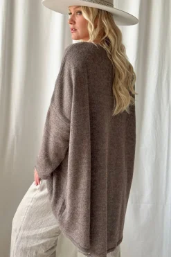 Blaire neule, taupe