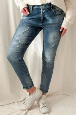 Boyfriend farkut, mid wash