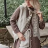 Bypias casual pellavajoggerit, natural