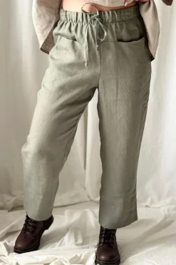 Bypias casual pellavajoggerit, camo