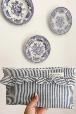 Bypias toilettilaukku, blue stripe