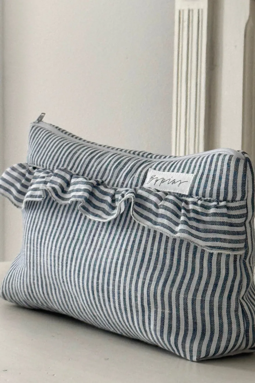 Bypias toilettilaukku, blue stripe