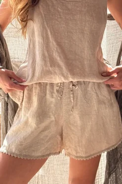 Casa pellavashortsit, cashmere