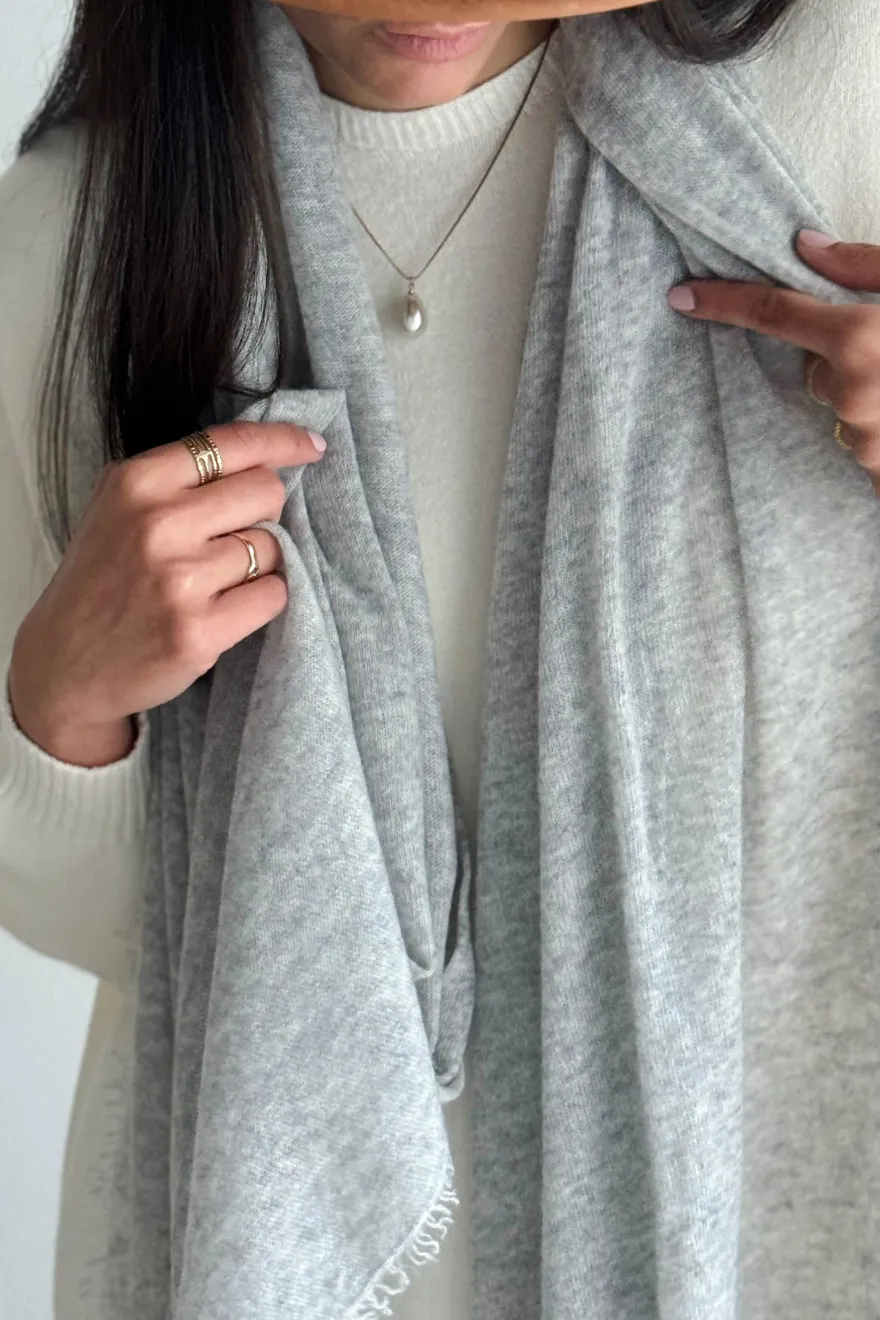 Cashmere love huivi, stone