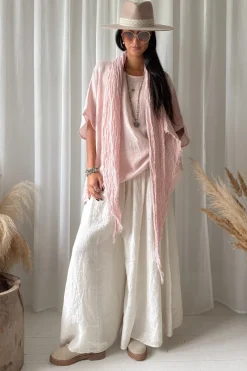 Catri pellavapaita, light pink