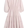 Celina pellavamekko, vaaleanpunainen