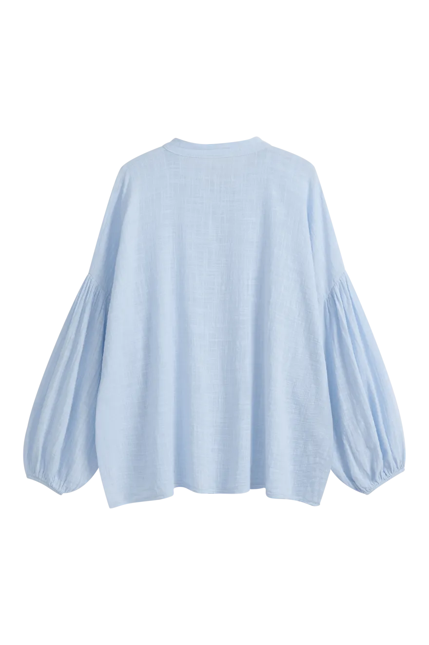 Chalky puuvillapaita, light blue