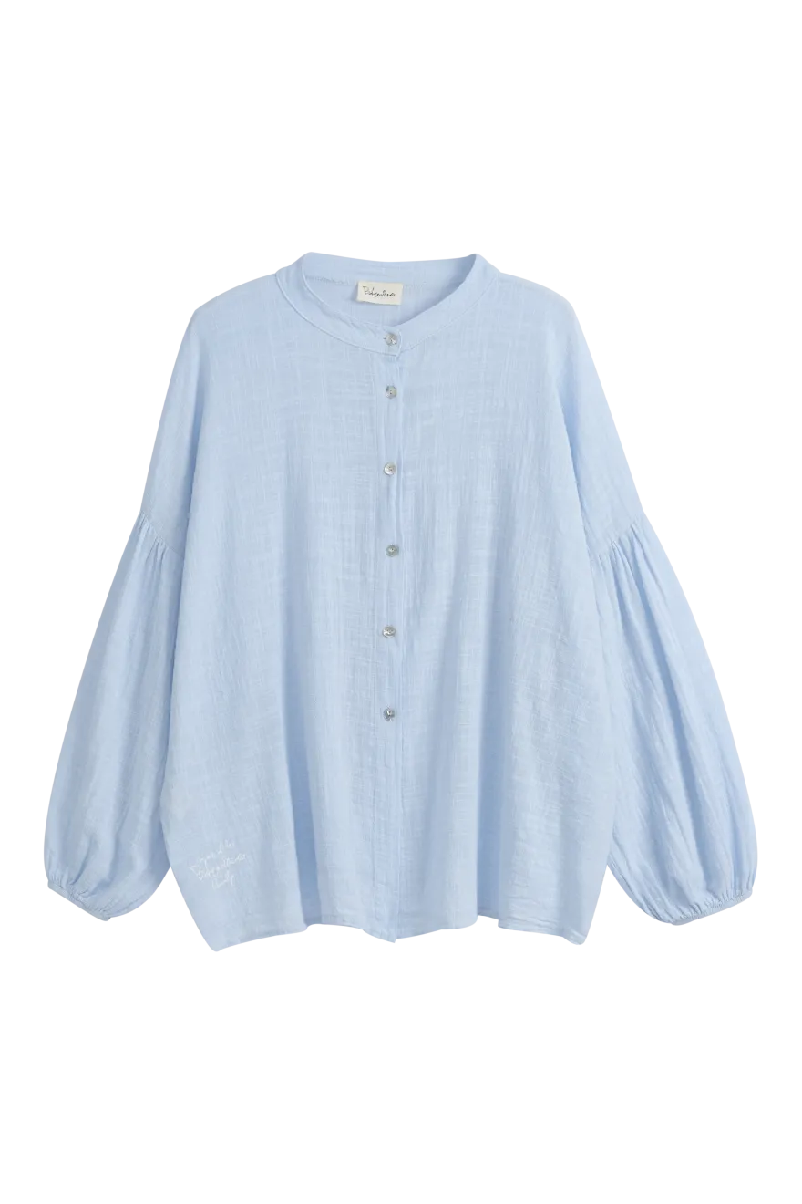 Chalky puuvillapaita, light blue