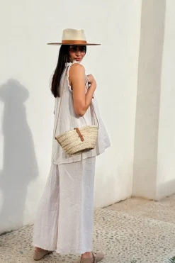 Chantel pellavatoppi, hiekka