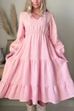 Charly pellavamekko, baby pink