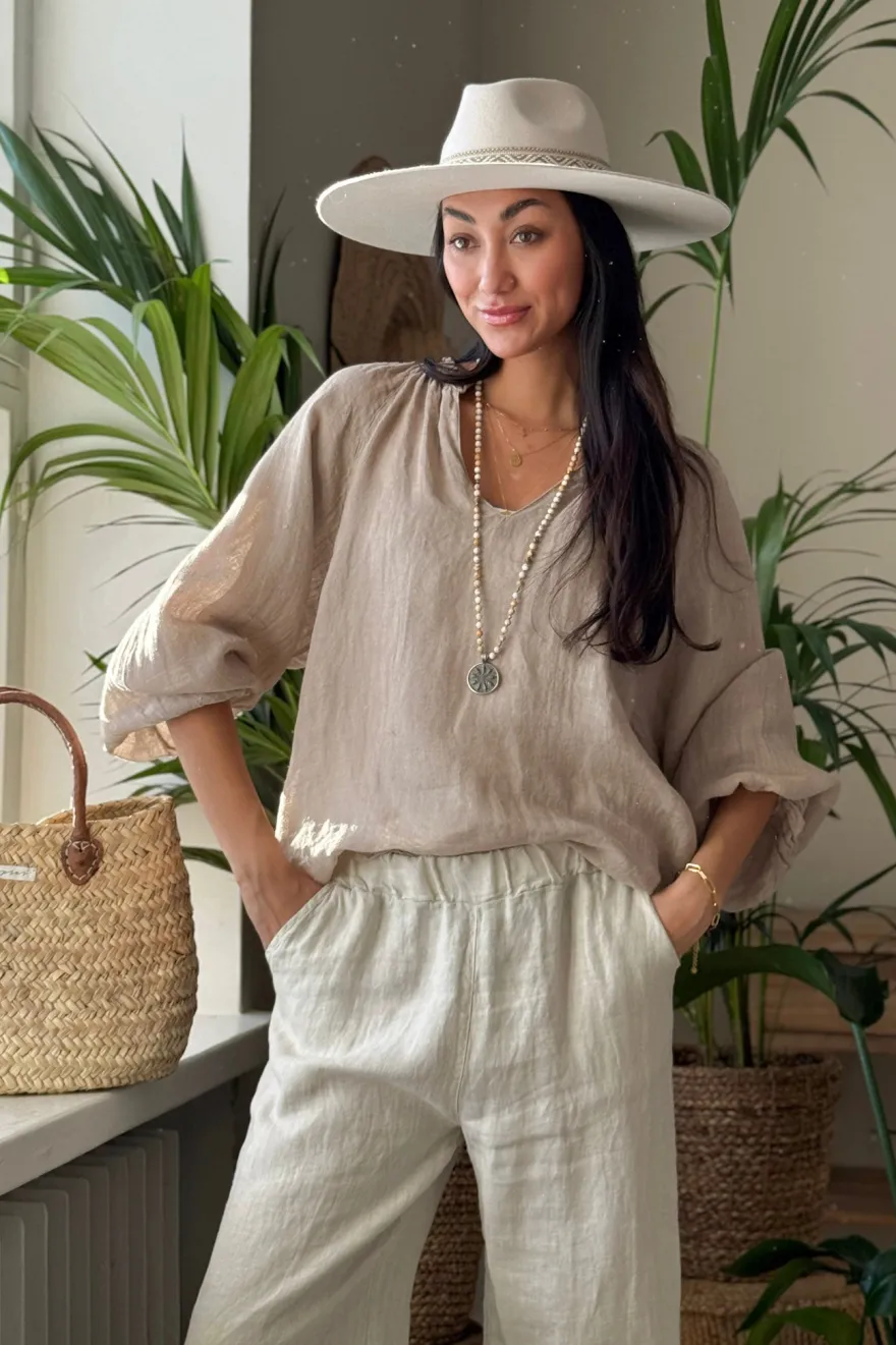Chessie pellavapaita, cashmere