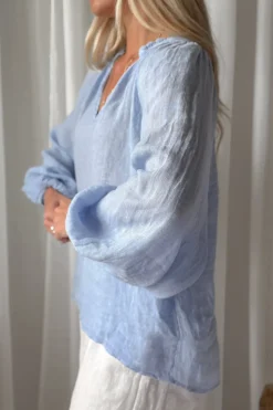 Chessie pellavapaita, vaaleansininen