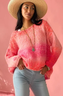 Color Rush neule, pink
