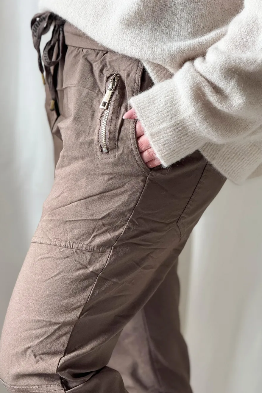 Cool joggerit, taupe
