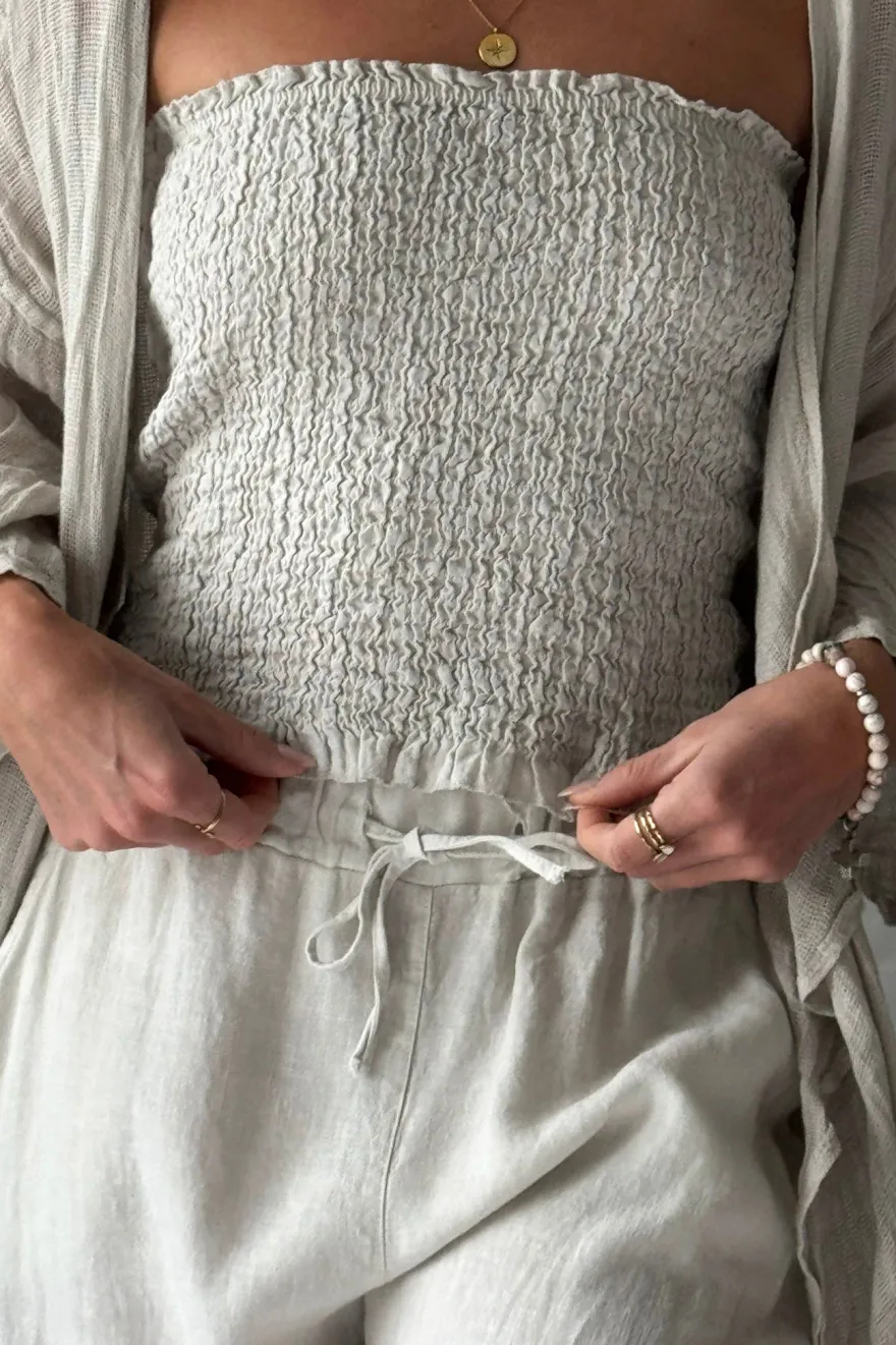 Cora pellavatoppi, hiekka