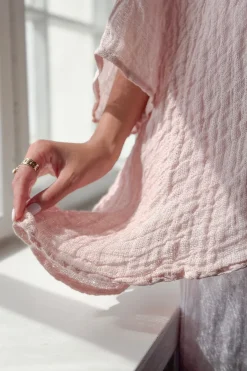Corazon mesh pellavapaita, vaaleanpunainen