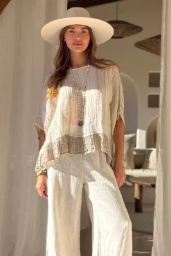 Costa mesh pellavapaita, hiekka