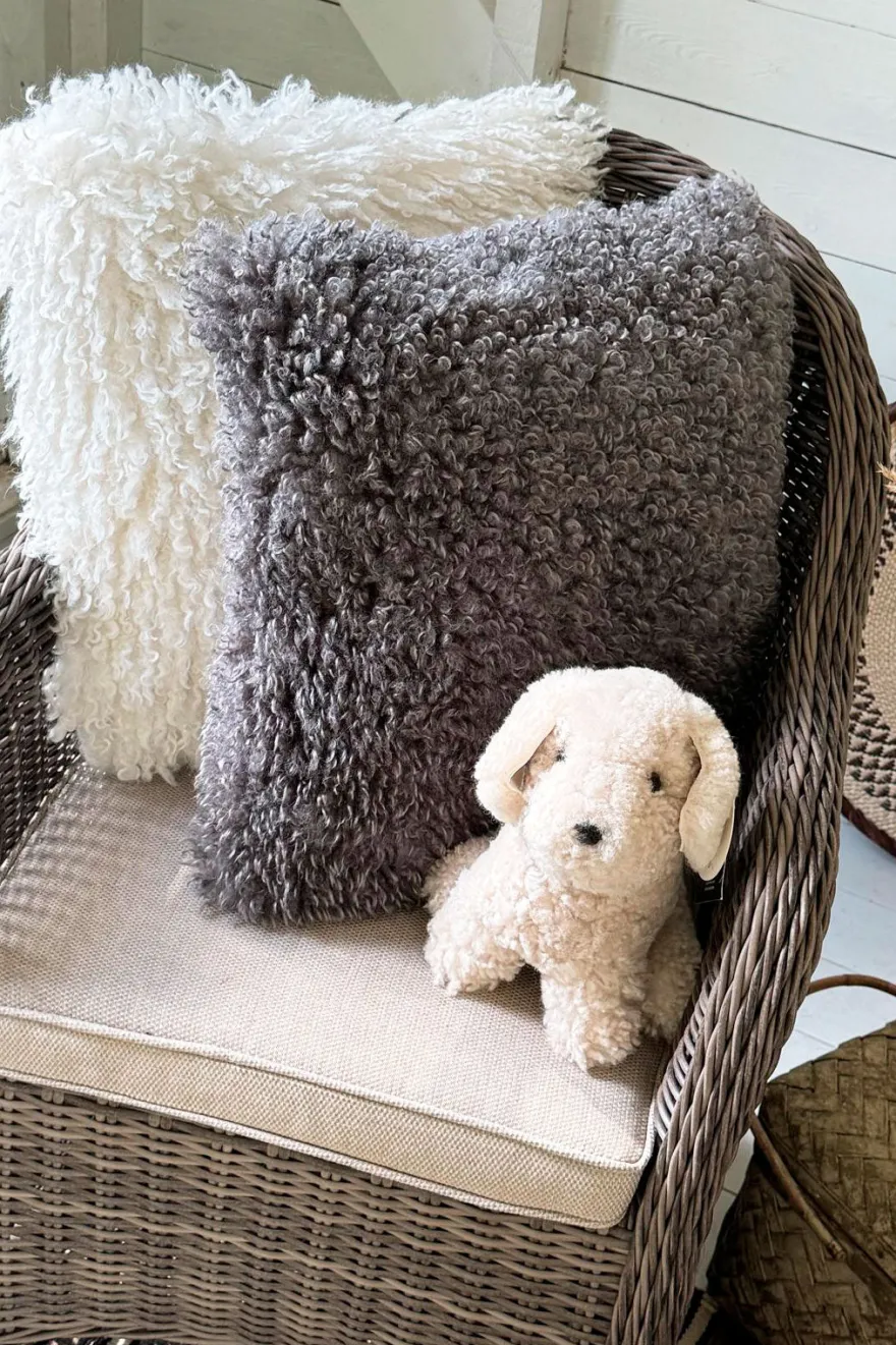 Curly mini hauva, pearly