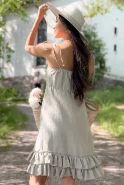 Donna pellavamekko, natural