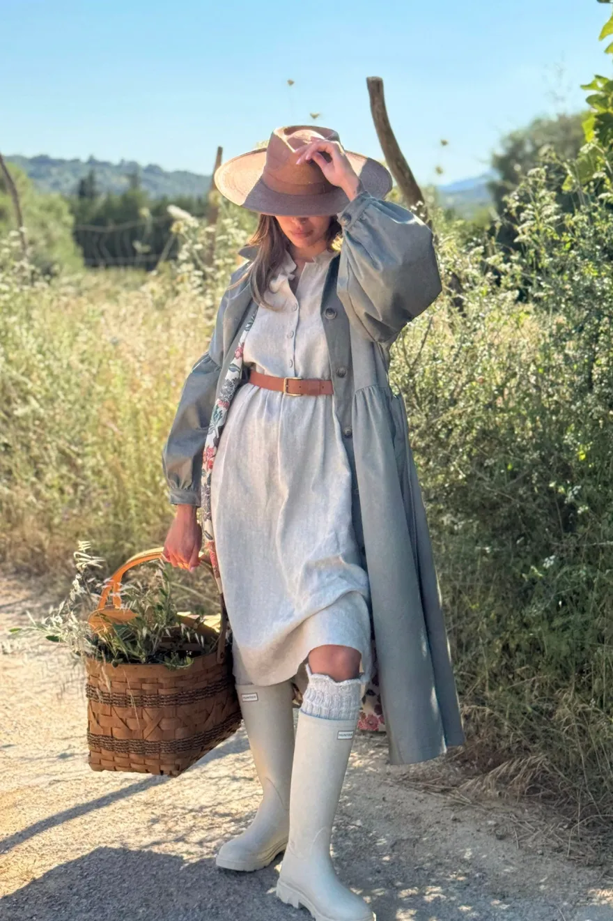 Editha pellavamekko, natural