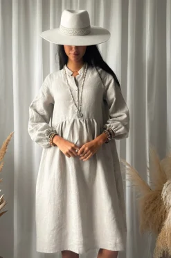 Editha pellavamekko, natural