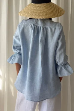 Ellitia pellavapaita, oxford blue