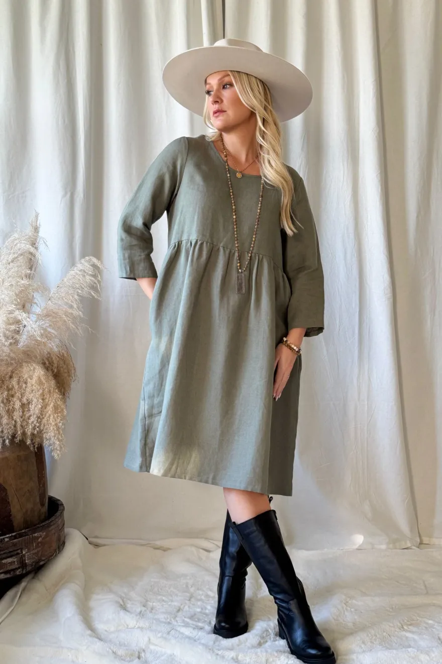 Emma pellavamekko, camo