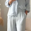 Essie pellavapaita, vaaleansininen