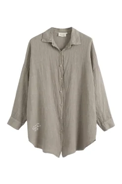 Everyday pellavapaita, taupe