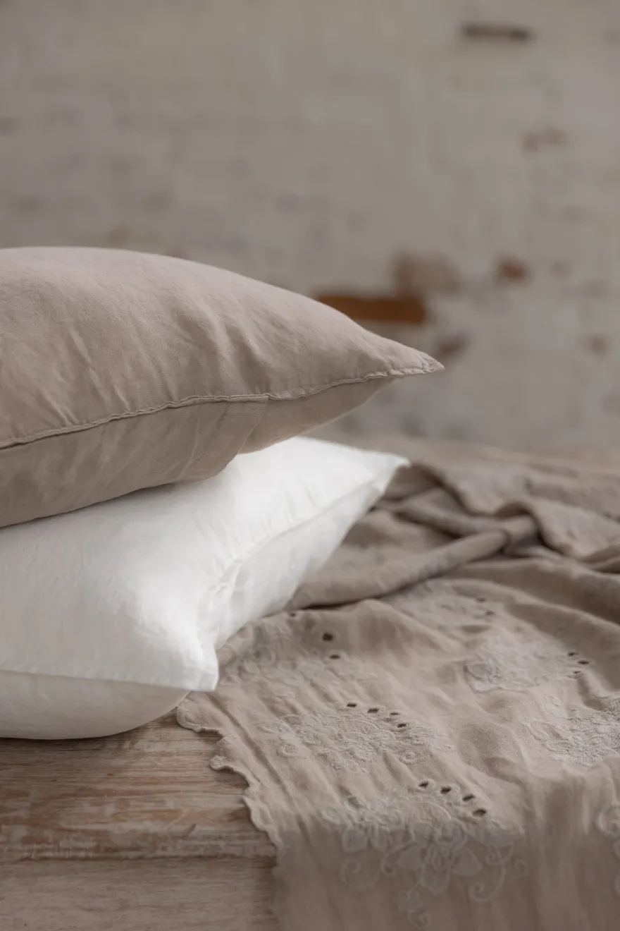 French Country pellavatyynynpäällinen 50x50, cashmere
