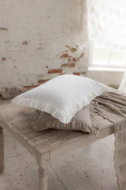 Frill pellavatyynyliina, antique white